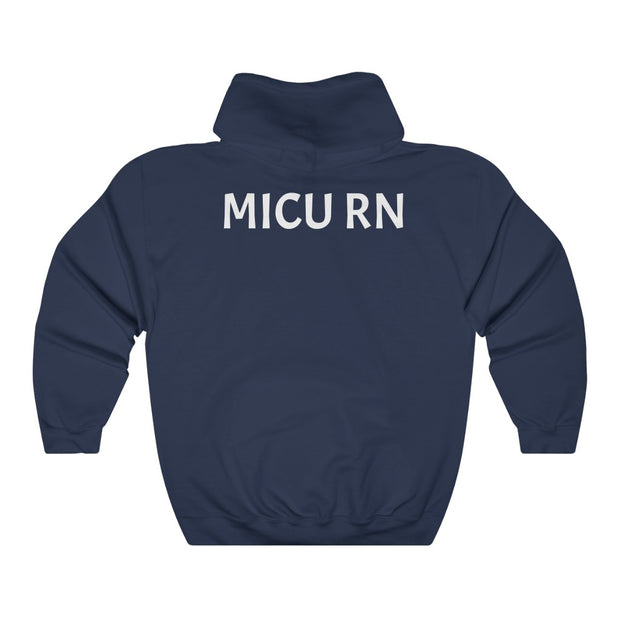 "MICU RN" Unisex Heavy Blend™ Hoodie