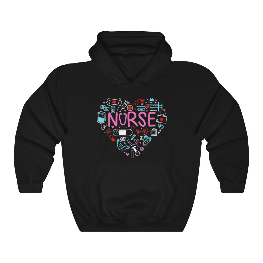 "Nurse Heart" Unisex Heavy Blend™ Hoodie
