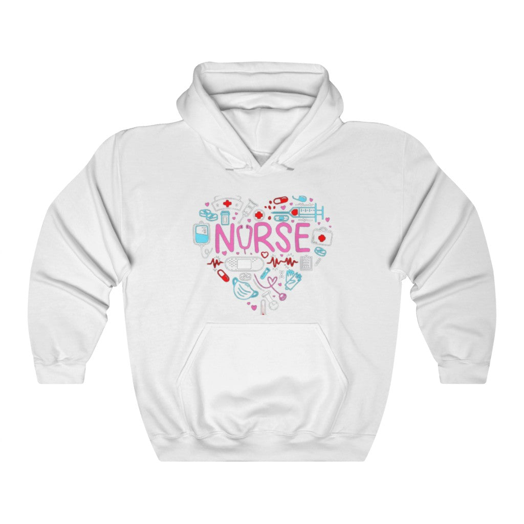 "Nurse Heart" Unisex Heavy Blend™ Hoodie