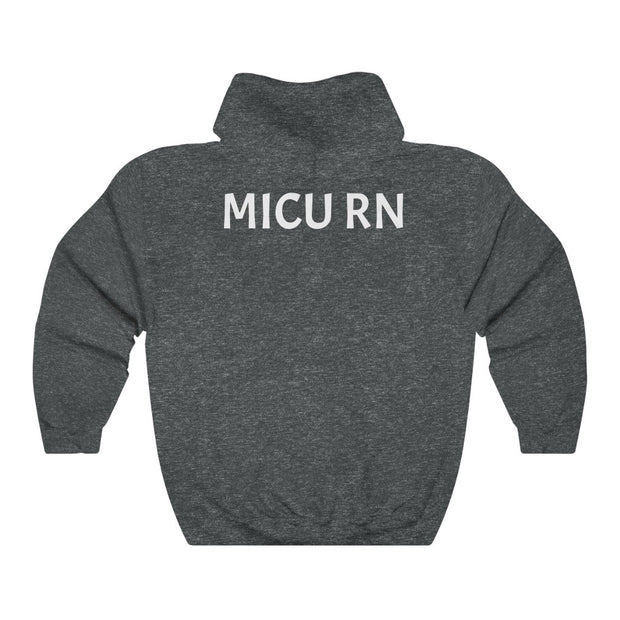 "MICU RN" Unisex Heavy Blend™ Hoodie